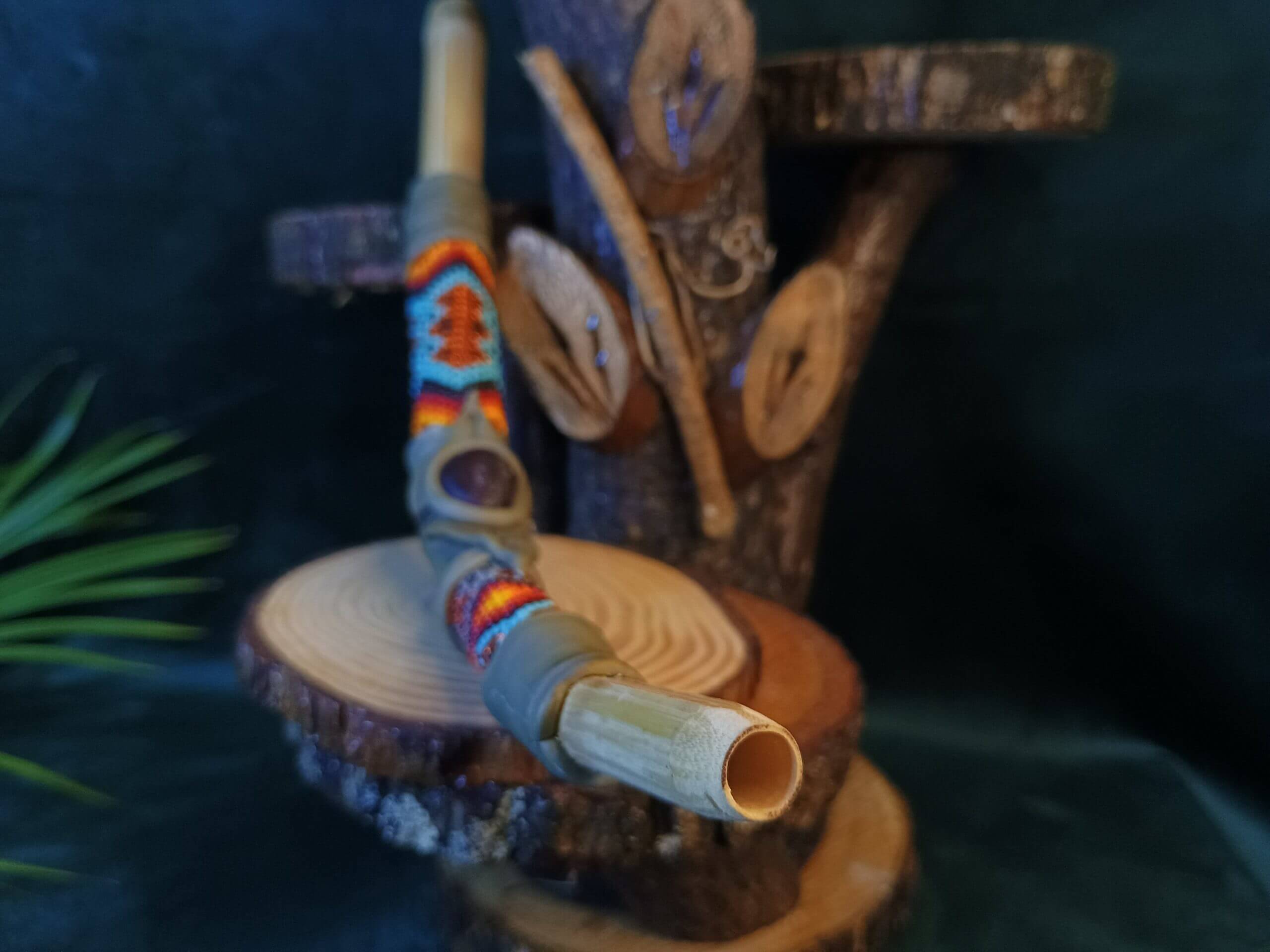 Tepi de Miçangas • Aplicador de Rapé - Imagem 4