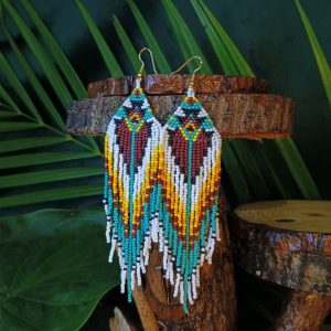 Brinco de Miçangas • Alegria Cura