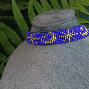 Choker • Gargantilha de Miçangas • Lua